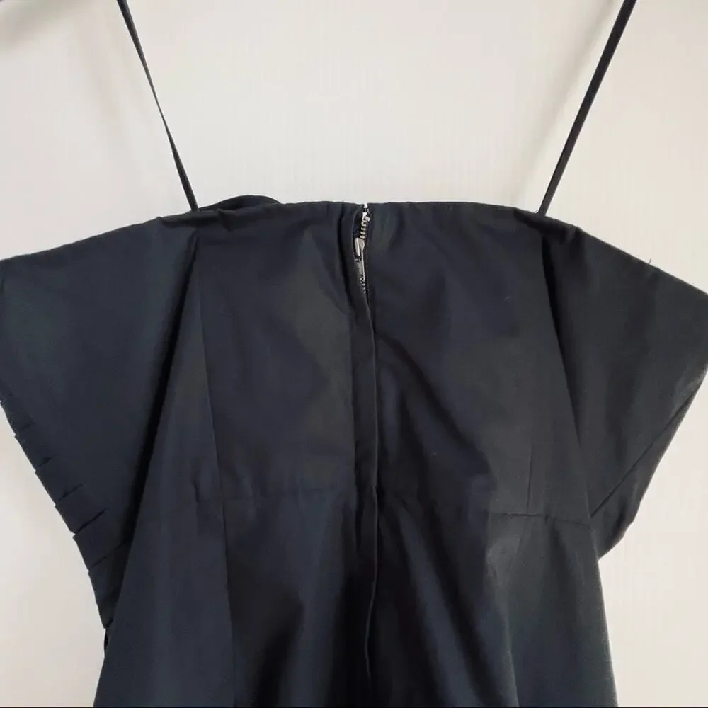 J. Crew black strapless dress mini dress size 10